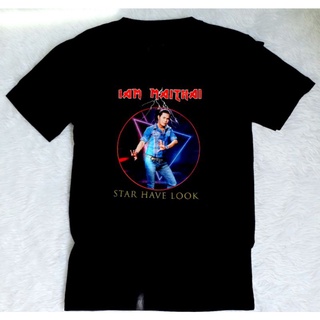 เสื้อยืดคอกลมเสื้อยืด Iam Maithai ⭐️ ไหมไทย หัวใจศิลป์(iron maiden)S-5XL