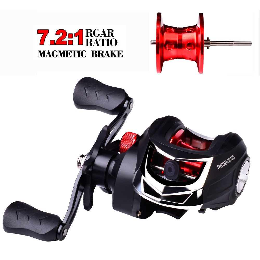 Sougayilang Baitcasting Visserij-reel Magnetisch Remsysteem Baitcasting Visserij-reel 18 1BB 7.2:1 hogesnelheidsvismolen kopen vanaf een prijs van 14