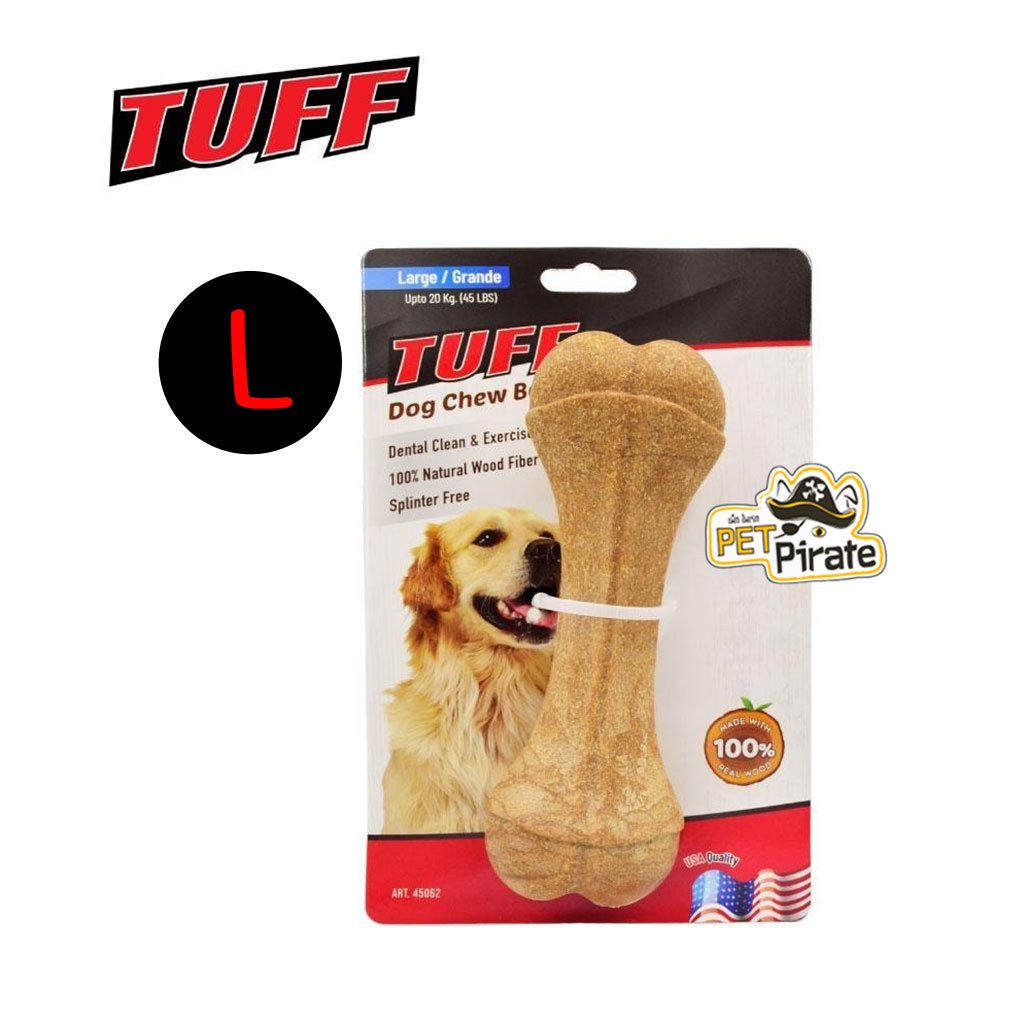 TUFF Dog Chew Bonestick ของเล่นสุนัข ของเล่นกระดูกไม้ ขัดฟันธรรมชาติ ของเล่นหมา ช่วยขัดฟัน ลดกลิ่นปาก มี 3 ไซส์