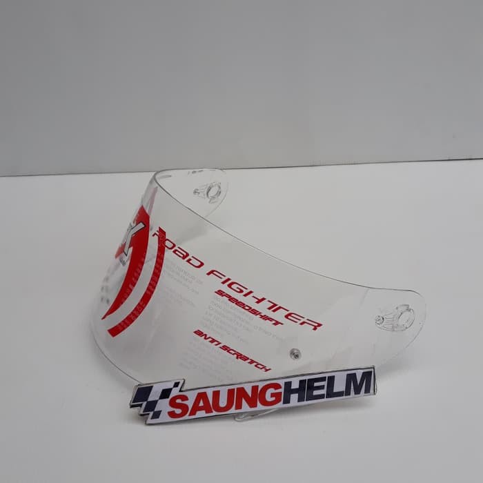 Nhk RX9 FLAT GM RACE PRO ORIGINAL CLEAR HELMET GLASS VISOR