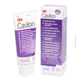 3M Cavilon Durable Barrier Cream คาวิลอน ครีมชนิดเข้มข้น ทาป้องกัน แผลกดทับ เคลือบผิวหนัง ขนาด 92 กรัม (07079)