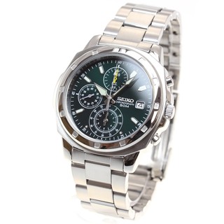 Seiko ไซโก้ Chronograph ดูนางแบบนานาชาติของผู้ชาย SND411PC w002