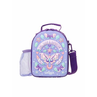 Smiggle กระเป๋าใส่อาหาร Hardtop คอลเลคชั่น Express ลายผีเสื้อ สีม่วง ภาชนะเก็บอุณหภูมิ