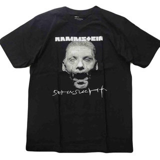 เสื้อผ้าผช🔥 เสื้อวง Rammstein เสื้อยืดแขนสั้น Rammstein เสื้อยืด vetements x rammstien 🔥S-5XL