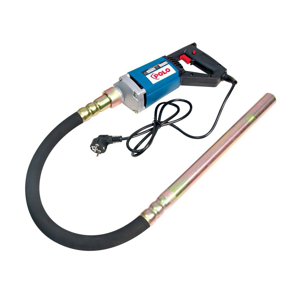 POLO เครื่องจี้ปูน CMV35X1.0 580W / CMV35X1.5 800W / CMV35X2.0 950W เครื่องจี้ปูนไฟฟ้า 800 วัตต์ รุ่น 04-009-023 MIXPRO
