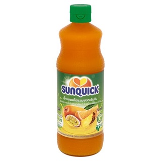 ✨นาทีทอง✨ ซันควิก น้ำรสผลไม้รวมชนิดเข้มข้น 840มล. Sunquick Concentrated Mixed Fruits Flavoured Drink 840ml