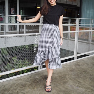 Gingham skirt