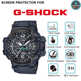 Casio G-Shock GPW-1000V-1A Gravity-Master Series 9H ฟิล์มกระจกนิรภัยกันรอยหน้าจอ GPW-1000