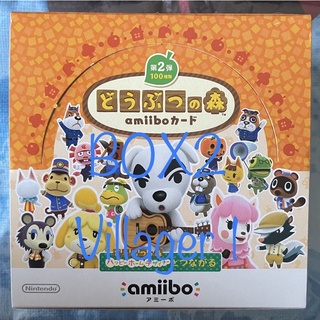 Animal Crossing Amibo Card Doubutsu no Mori อามีโบการ์ด Box 2 Villager 1