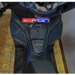 แผ่นรองถังน้ํามันเรซิ่น ลายนูน สําหรับ Honda All New Pcx 160 Deckpad 160 2021 2022