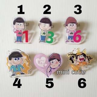 Osomatsu-san ตัวหนีบ&amp;เข็มกลัด  งานแท้ jp