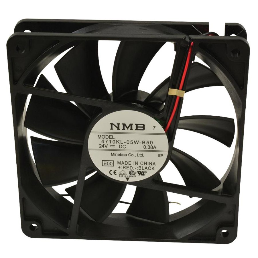 NMB TECHNOLOGIES, 4710KL-05W-B50-E00, Axial Fan, 4710KL Series, 24 V, DC, 119 mm, 25 mm, 114.7 cu.ft