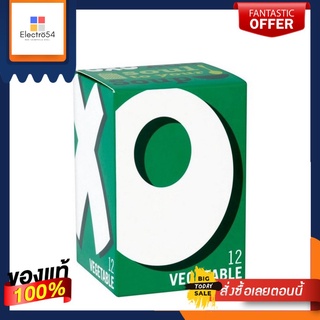 Oxo 12 Vegetable Stock Cubes 71g ซุปก้อนรสผัก 12 ก้อน