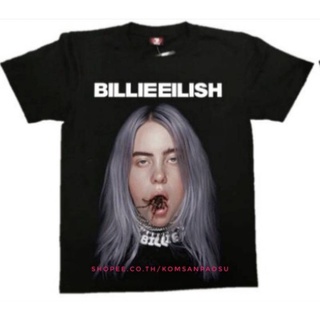 เสื้อผ้าผช🔥 เสื้อยืด billie eilish raptee hiphop เสื้อวง billieeilish 🔥S-5XL