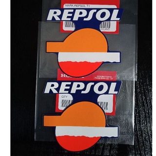 สติเกอร์ฮอนด้า สติ๊กเกอร์แต่งรถ  Repsol แท้ศูนย์ รถแข่ง