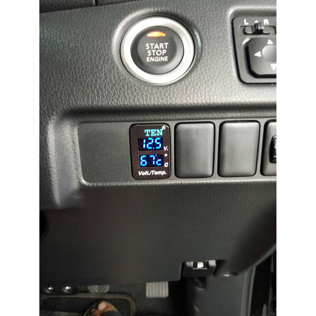 ตัวเตือนความร้อนเครื่องยนต์ #เตือนด้วยเสียง MITSUBISHI TRITON PJ.2016 -UP,MIRAGE Xpander สินค้ารับประกัน 1ปี
