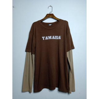 เสื้อแขนยาว เสื้อมือสอง YAMAHA อก 40