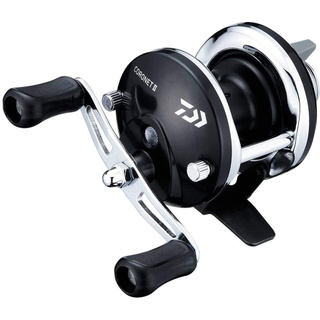 DAIWA CORONET รอกหลอมเหลวตกปลา Hole สีดำ II fs0013