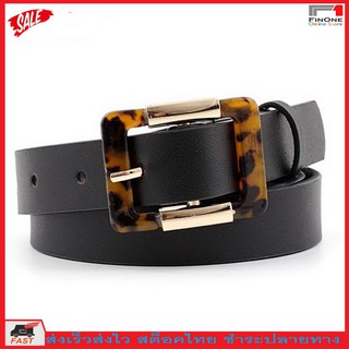 Fin 1 เข็มขัด เข็มขัดผู้หญิง เข็มขัดแฟชั่น Womens Fashion Working Belt No. รุ่น 2937