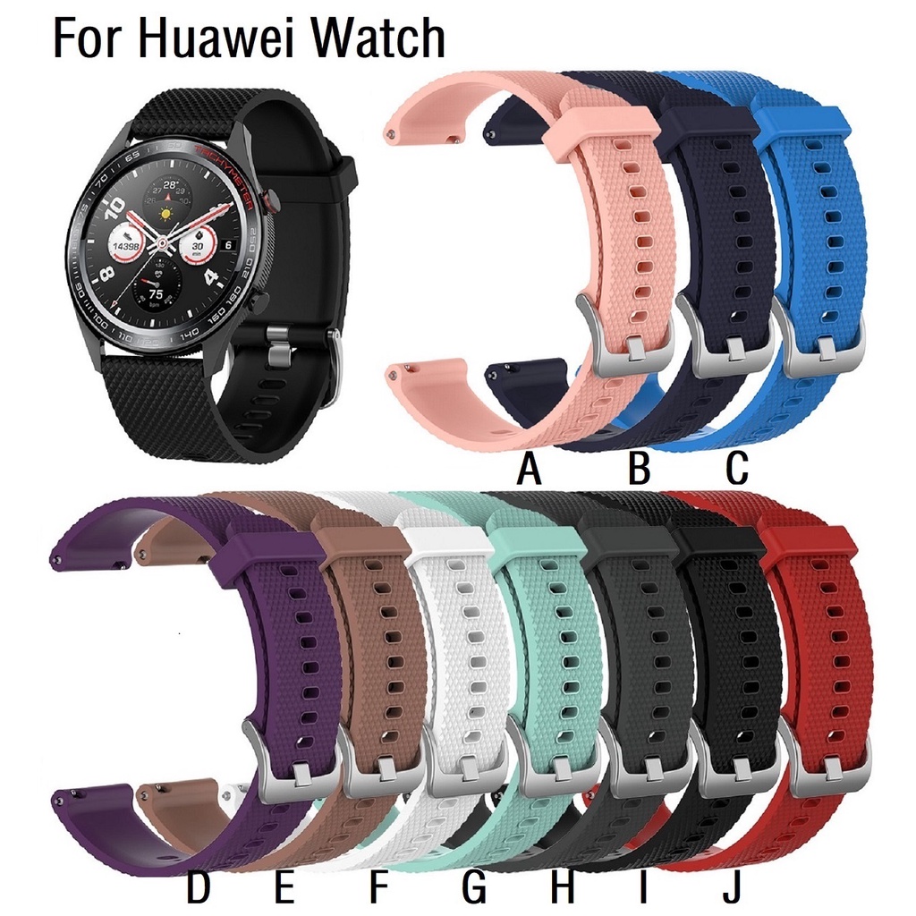 สายนาฬิกา Huawei watch GT3 Strap / Huawei GT 3 pro / Huawei GT3 / Huawei GT2 pro / Huawei watch GT 2  Sports Soft Silicone Watchband for Huawei Watch GT2 / honor magic watch 2 / สาย Amazfit GTR 3 / GTR3 pro / Amazfit GTR 2 / honor watch magic 2 Strap