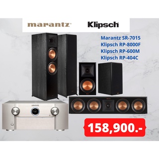 Marantz SR-7015+Klipsch RP-8000F+Klipsch RP-600M+Klipsch RP-404C