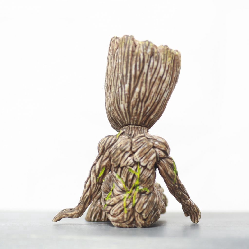 COD|ถูกที่สุด| Flower pot tree man bird nest tree man Groot doll hand ...