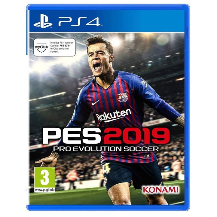 PES 2019 Zone2 PS4 มือสอง Pro Evolution Soccer 2019 เครื่อง Playstation 4