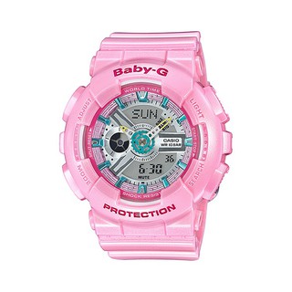 Casio Baby-G Womens Pink Resin Strap Watch BA-110CA-4A