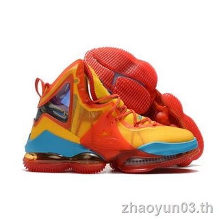 Nike LeBron 19 “Tune Squad” รองเท้าผ้าใบลําลอง สีส้ม เหมาะกับการเล่นกีฬาบาสเก็ตบอล DC9338-800 2022