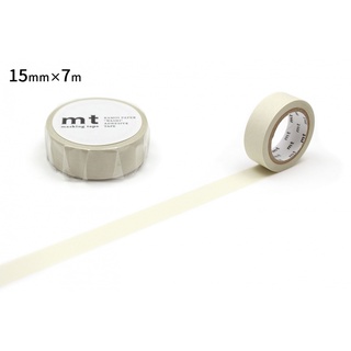 mt masking tape pastel ivory (MT01P498) / เทปตกแต่งวาชิ สี pastel ivory แบรนด์ mt masking tape ประเทศญี่ปุ่น