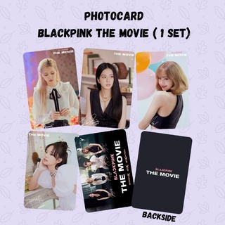 โฟโต้การ์ดภาพยนตร์ Blackpink THE MOVIE (1 ชุด)