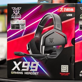 NUBWO X99 HEADSET Virtual Surrond 7.1 หูฟังเกมมิ่งระบบเซอร์ราว