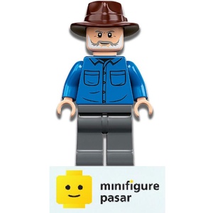 Jw081 Lego Jurassic World Dominion 76949 - Alan Grant Minifigure - ใหม่