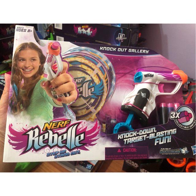 Nerf Rebelle Step up stand out