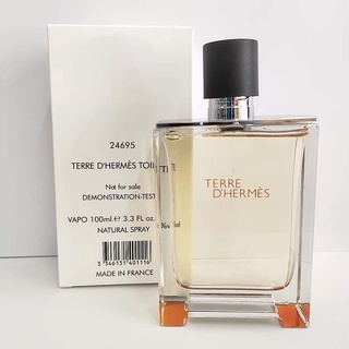 【ของแท้ 💯% 】⚡️ส่งฟรี 🚚 น้ำหอม Hermes Terre D Hermes EDT 100ml.  *กล่องเทสเตอร์*