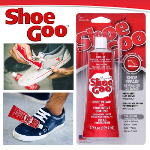 Shoe Goo กาวแปะรองเท้า กาวซ่อมรองเท้า สำหรับรักษารองเท้าที่ขาดชำรุด เสียหายจากการใช้งาน  พร้อมส่ง