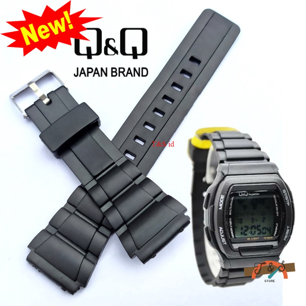 Like New STRAP WATCH Q&Q QNQ QQ MMW3 STRAP DATABANK Q&Q MMW3