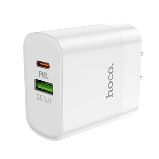 Hoco C50/ C80ปลั๊กชาร์จไฟบ้าน ฟาสชาร์จ Quick Charge 3.0 (18W) และ Fast Charge Vigour Wall Charger