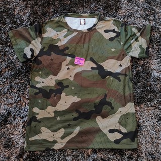 ++ ขายเสื้อ Carnival คานิวาล ของใหม่ ของแท้ ไซส์ L ลายทหาร Camo Streetwear ++