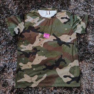 ++ ขายเสื้อ Carnival คานิวาล ของใหม่ ของแท้ ไซส์ L ลายทหาร Camo Streetwear ++