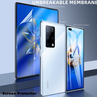 สําหรับ Huawei Mate X2 X XS 2 Xs2 2022 ป้องกันหน้าจอ HD ใส เคลือบด้าน เต็มรูปแบบ ฟิล์มไฮโดรเจล ไม่แตกหัก MEMBRANE