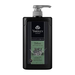 อาบน้ำยาร์ดเลย์สำหรับผู้ชาย Yardley Body Wash for Men, Charcoal Anti Bacterial Deep Cleansing กลิ่น Gentleman Urbane
