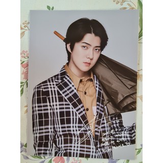 [พร้อมส่ง] หน้ามินิโบรชัวร์ เซฮุน เฉิน Sehun Chen EXO 2021 Seasons Greetings Mini Brochure