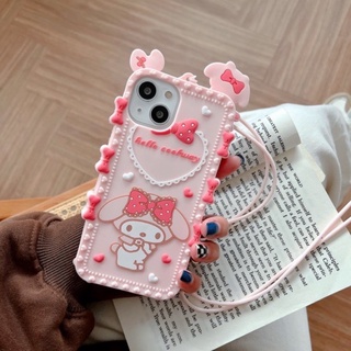 CS02 เคสซิลิโคนMelody พร้อมสายคล้องคอสายคล้องคอ