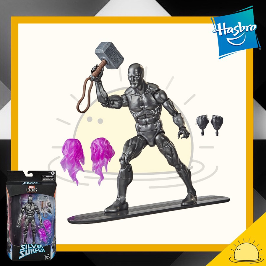 marvel legends silver surfer with mjolnir