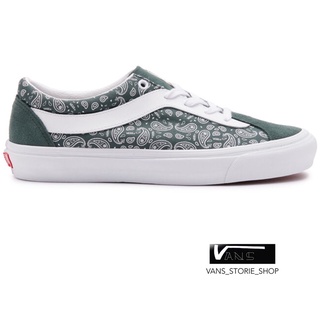 VANS BOLD NI BANDANA JUNGLE GREEN TRUE WHITE SNEAKERS สินค้ามีประกันแท้