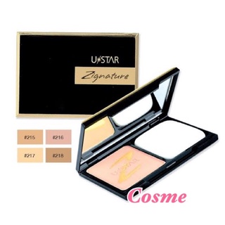 ผลิตปี2021 USTAR Zignature Compact Foundation SPF 25 ตลับจริง 9 ก.