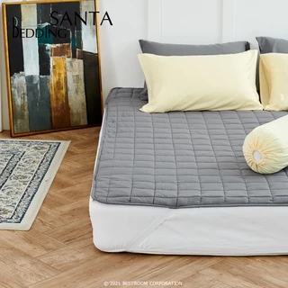 SANTA Bedding ผ้ารองกันเปื้อนที่นอน สีเทา Premium Supersoft Protector