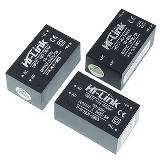 โมดูลแปลงพาวเวอร์ซัพพลาย HLK-5M03 HLK-5M05 HLK-5M12 5W AC-DC 220V เป็น 12V 5V 3.3V