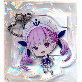 [ส่งจากญี่ปุ่น] Minato Aqua Hololive Vtuber Gashapon Online Acrylic Swing Collection Goods L04339768